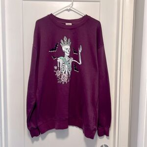 “Queen of Halloween” sweatshirt
